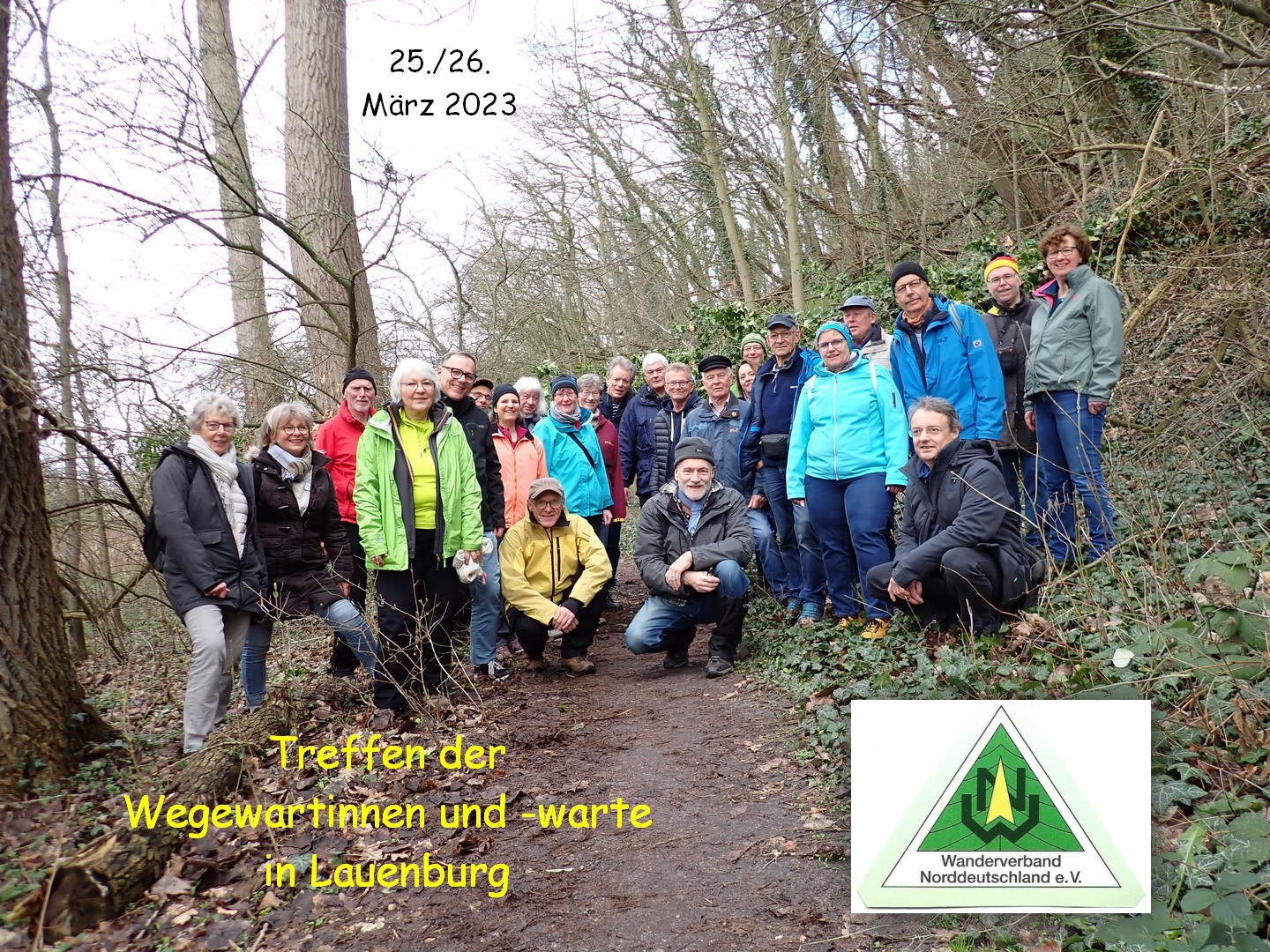 Gruppenbild der Wegewarte